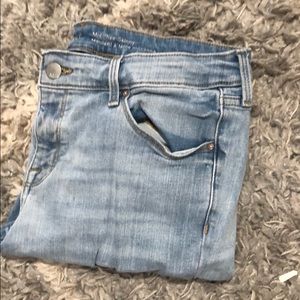 Size 10 distressed jeans